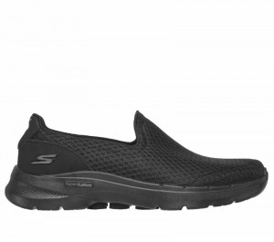 Tenis para Caminar Skechers GOwalk 6 - Motley Hombre Negros | 169087LXH