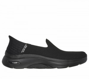 Tenis para Caminar Skechers Slip-Ins: GO WALK Arch Fit 2.0 - Delara Mujer Negros | 716943UDP