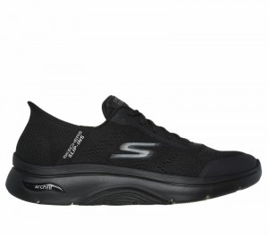 Tenis para Caminar Skechers Slip-ins: Arch Fit 2.0 - Simplicity 2 Hombre Negros | 084721BZQ