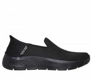 Tenis para Caminar Skechers Slip-ins: GO WALK Flex - Relish Mujer Negros | 047893AEV