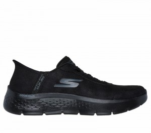 Tenis para Caminar Skechers Slip-ins: GO WALK Flex - Mali Mujer Negros | 459368EQO