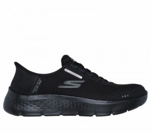 Tenis para Caminar Skechers Slip-ins: GO WALK Flex - Clear Creek Mujer Negros | 486092DAM