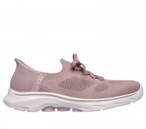 Tenis para Caminar Skechers Slip-ins: GO WALK 7 - Via Mujer Morados | 360175NPZ
