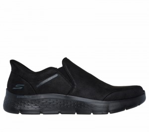 Tenis para Caminar Skechers Slip-ins: GO WALK Flex - Ray Hombre Negros | 932465PTF