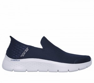 Tenis para Caminar Skechers Slip-ins: GO WALK Flex - No Hands Hombre Azul Marino | 016534MYI