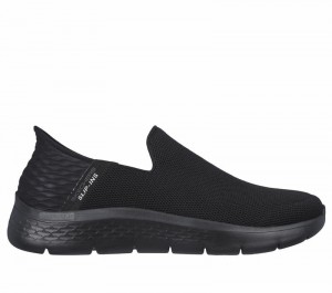 Tenis para Caminar Skechers Slip-ins: GO WALK Flex - No Hands Hombre Negros | 420761OIZ