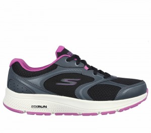 Tenis para Correr Skechers GO RUN Consistent - Anahita Mujer Negros Morados | 185470LHG