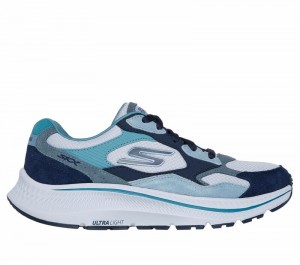 Tenis para Correr Skechers GO RUN Consistent 2.0 - Retro Stride Mujer Azules Azul Marino | 321946ASP