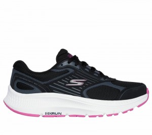 Tenis para Correr Skechers GO RUN Consistent 2.0 - Advantage Mujer Negros Fucsia | 305246EYH