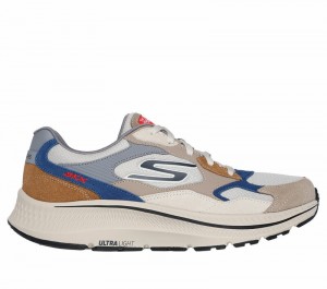 Tenis para Correr Skechers GO RUN Consistent 2.0 - Retro Runner V1 Hombre Grises Marrom Multicolor | 136742PEV