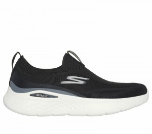 Tenis para Correr Skechers GO RUN Lite - Aurora Sky Mujer Negros Blancos | 587340NRK