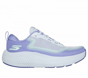 Tenis para Correr Skechers GO RUN Supersonic Max Mujer Lavanda Turquesa Claro | 637941SUO