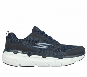 Tenis para Correr Skechers Max Cushioning Premier - Vantage Hombre Azul Marino | 543928RIQ
