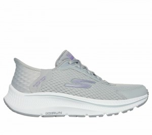 Tenis para Correr Skechers Slip-ins: GO RUN Consistent 2.0 - Endure Mujer Grises Lavanda | 631540DLX
