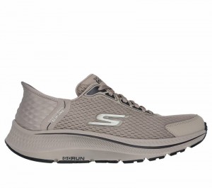 Tenis para Correr Skechers Slip-ins: GO RUN Consistent - Empowered Hombre Beige | 926380VRG