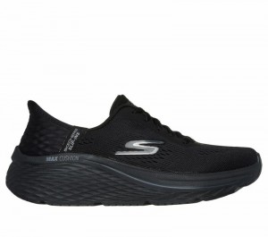 Tenis para Correr Skechers Slip-ins: Max Cushioning Elite - Vanish Mujer Negros | 458092SRB