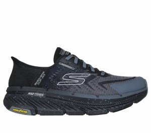 Tenis para Correr Skechers Slip-ins: Max Cushioning Premier 2.0 - Stanch Hombre Negros | 201578XFB