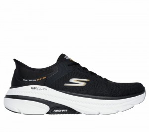 Tenis para Correr Skechers Slip-ins: Max Cushioning Arch Fit 2.0 - Antilles Hombre Negros | 813967EMV