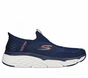 Tenis para Correr Skechers Slip-ins: Max Cushioning - Advantageous Hombre Azul Marino | 786451EDF