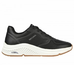 Zapatos Cuña Skechers Arch Fit S-Miles - Mile Makers Mujer Negros | 321098FWI