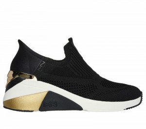 Zapatos Cuña Skechers Slip-ins Mark Nason: A Wedge - Crecent Mujer Negros | 724839ONJ