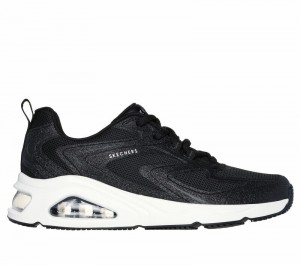 Zapatos Cuña Skechers Tres-Air Uno - Glit-Airy Mujer Negros | 402567LGT
