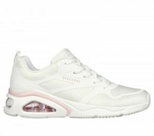 Zapatos Cuña Skechers Tres-Air Uno - Revolution-Airy Mujer Blancos | 297435TXR