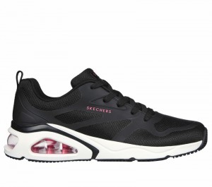 Zapatos Cuña Skechers Tres-Air Uno - Revolution-Airy Mujer Negros | 361947JSF