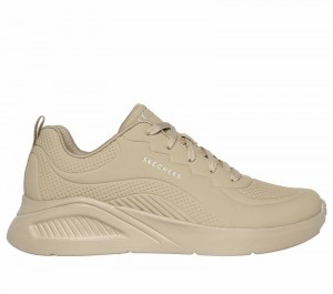 Zapatos Cuña Skechers Uno Lite - Lighter One Mujer Grises Marrom | 073816NWI