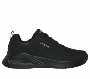 Zapatos Cuña Skechers Uno Lite - Lighter One Mujer Negros | 087612PNU