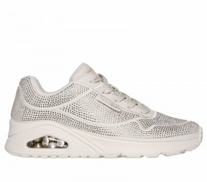 Zapatos Cuña Skechers Uno - Disco Rave Mujer Grises Marrom | 659723HTB