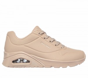 Zapatos Cuña Skechers Uno - Stand on Air Mujer Marrom | 570182WVP