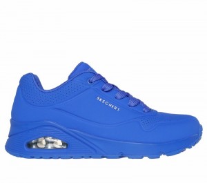Zapatos Cuña Skechers Uno - Stand on Air Mujer Azul Rey | 941037UVF