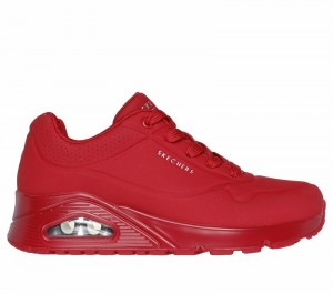 Zapatos Cuña Skechers Uno - Stand on Air Mujer Rojos Rojos | 469831KOT