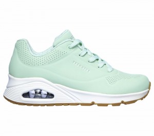 Zapatos Cuña Skechers Uno - Stand on Air Mujer Verde Menta | 903682YOF