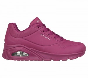 Zapatos Cuña Skechers Uno - Stand on Air Mujer Negros | 157382NIV
