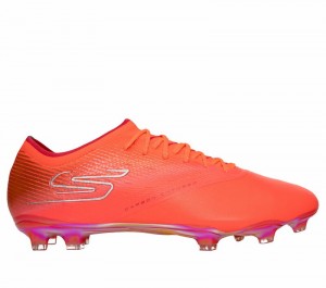 Zapatos De Fútbol Skechers RAZOR™ Hombre Coral | 578634SBI
