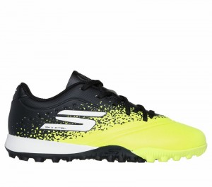 Zapatos De Fútbol Skechers Razor 1.5 Academy TF Hombre Amarillos Negros | 471250WOP