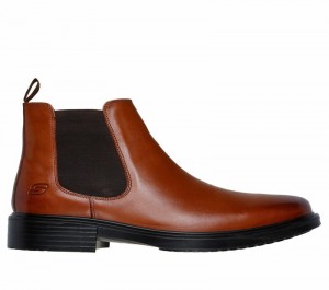 Zapatos Inteligentes Skechers Miller - Boris Hombre Marrom | 462931COS