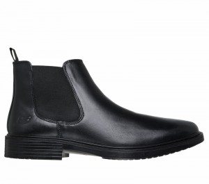 Zapatos Inteligentes Skechers Miller - Boris Hombre Negros | 842593EVX