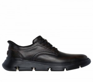 Zapatos Inteligentes Skechers Slip-ins: Garza - Duran Hombre Marrom Oscuro | 382457XUL