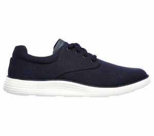 Zapatos Inteligentes Skechers Status 2.0 - Burbank Hombre Azul Marino | 680354KLA