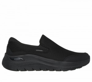 Zapatos Slip On Skechers Arch Fit 2.0 - Vallo Hombre Negros | 524701PVO