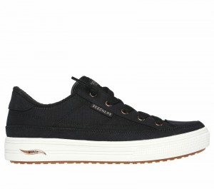Zapatos Slip On Skechers Arch Fit Arcade - Meet Ya There Mujer Negros | 150268YAJ