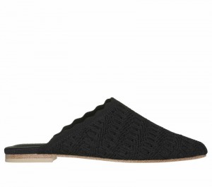 Zapatos Slip On Skechers Cleo Snip - Sweet Daffodil Mujer Negros | 907324IOT