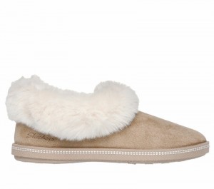 Zapatos Slip On Skechers Cozy Campfire - Winter Nights Mujer Marrom | 123690OJF