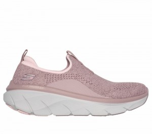 Zapatos Slip On Skechers Relaxed Fit: D'Lux Walker 2.0 - Bold State Mujer Morados | 567823NJU