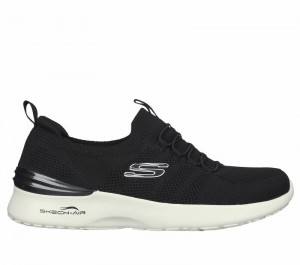 Zapatos Slip On Skechers Skech-Air Dynamight - Perfect Steps Mujer Negros Blancos | 527860SXL