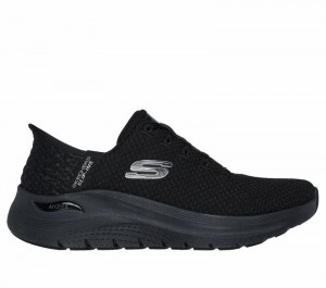 Zapatos Slip On Skechers Slip-ins: Arch Fit 2.0 - Good Energy Mujer Negros | 470892UBR
