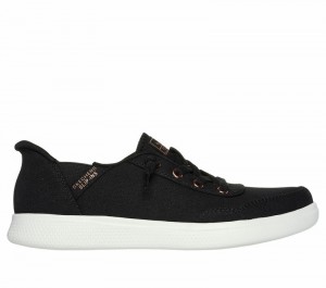 Zapatos Slip On Skechers Slip-ins: BOBS Skip Cute - B Cute Sweet Mujer Negros | 079564VBE
